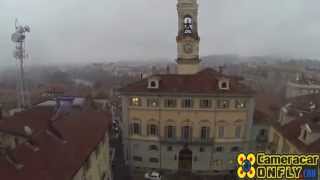 preview picture of video 'Città di Ivrea Centro Storico Via Palestro - Riprese Video Aeree Drone'