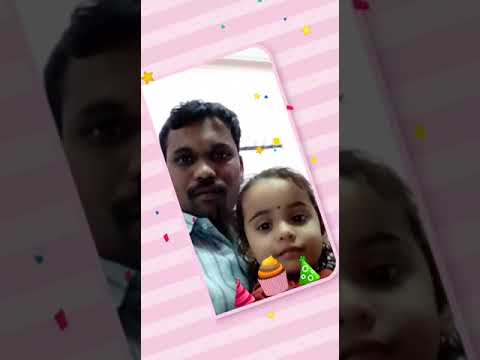 Bhavitha 7th Birthday song