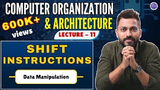 L-1.11: Shift Instructions(Data Manipulation) in Computer Organisation and Architecture