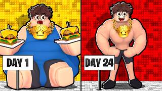 24 Days to Lose 9,999 lbs in Roblox..
