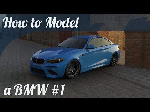 3D Car Modeling Tutorial pt.1 | Modeling a BMW