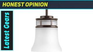 `Progress Lighting Alexa Collection Mini-Pendant: Stunning Modern Gas Light Glow