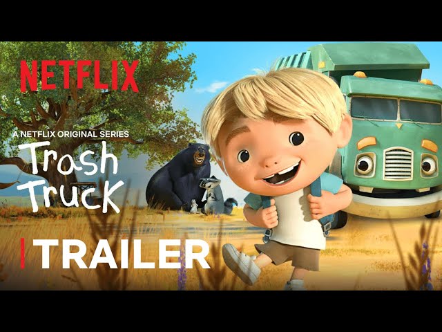Trash Truck NEW Series Trailer 🚚 Netflix Jr