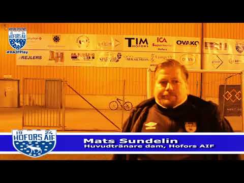 HAIFPlay: Mats Sundelin efter HAIF - GIF 0-0
