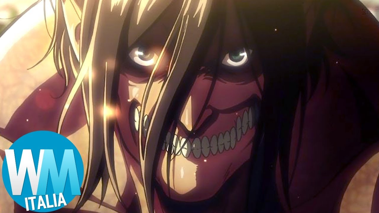 Top 10 SCENE in cui EREN si INCA*ZA e MASSACRA TUTTI in ATTACK ON TITAN!