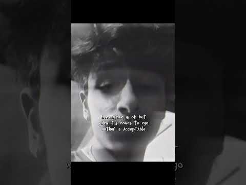 Nothin' is acceptable 🖤👋#ego #dipesh #edit