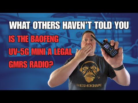 Baofeng UV-5G Mini GMRS: Unexpected Results Testing Bandwidth, Harmonics, Power, Unlocking and More!