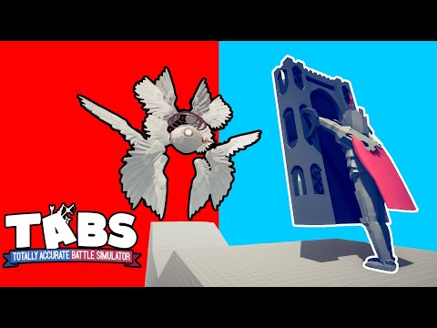 TABS SHOWDOWN: BASTION DEFENSE vs GOD UNITS - WHO WILL PREVAIL? - TOTALLY ACCURATE BATTLE SIMULATOR