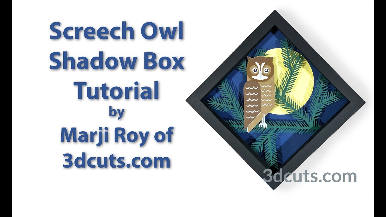 Screech Owl Tutorial Screech Owl Tutorial by  3dcuts.com