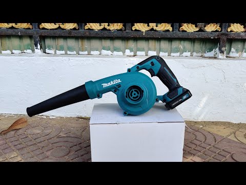 Makita UB100DZ Akumuliatorinis pūstuvas, 12V Max CXT, 2,6m³/min, 0-15800min-1, 1,4kg, Be akumuliatorių ir kroviklio! video