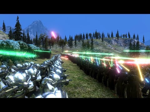 [ UEBS ] Gameplay - Star wars team (600) vs Evil team (10000)