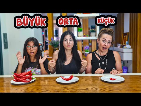 BÜYÜK , ORTA veya KÜÇÜK YEMEK YARIŞMASI | EYLÜL LAL
