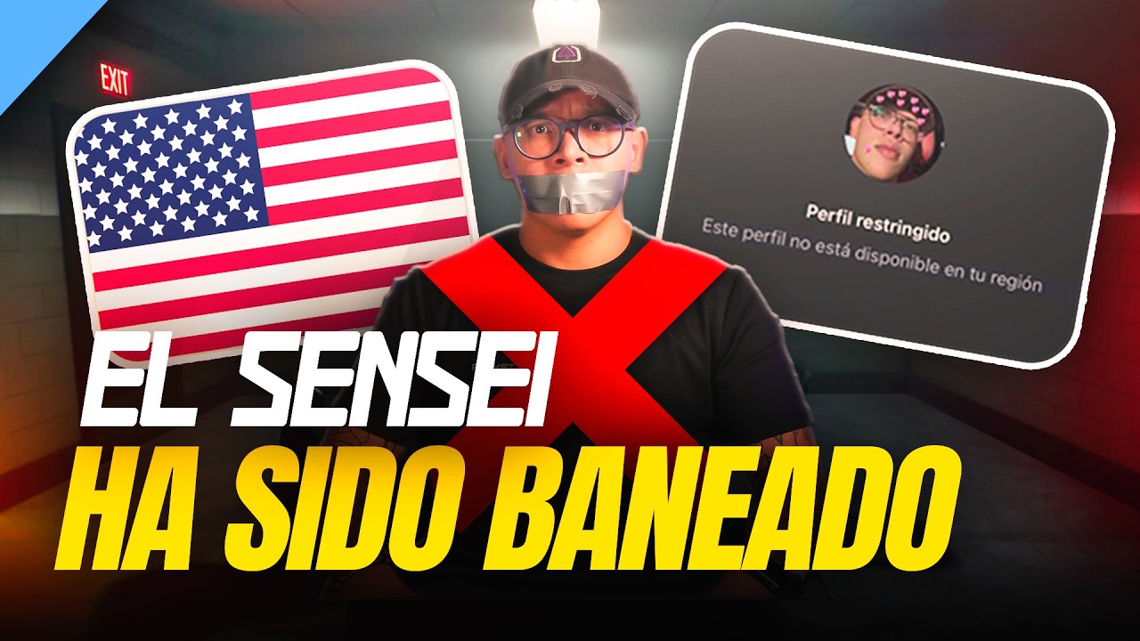 EL SENSEI SE MUDA A USA Y LO PROHIBEN