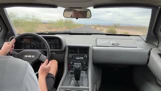 1981 DeLorean DMC-12 Ride Along