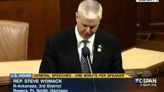 Womack Talks Keystone From House Floor