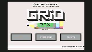 COMMODORE 64 = Grid Pix Advent  = NEW GAME 2020