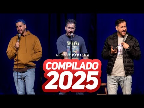 AFONSO PADILHA - MELHORES VÍDEOS 2025 - COMPILADO PARTE 1 - standup comedy 