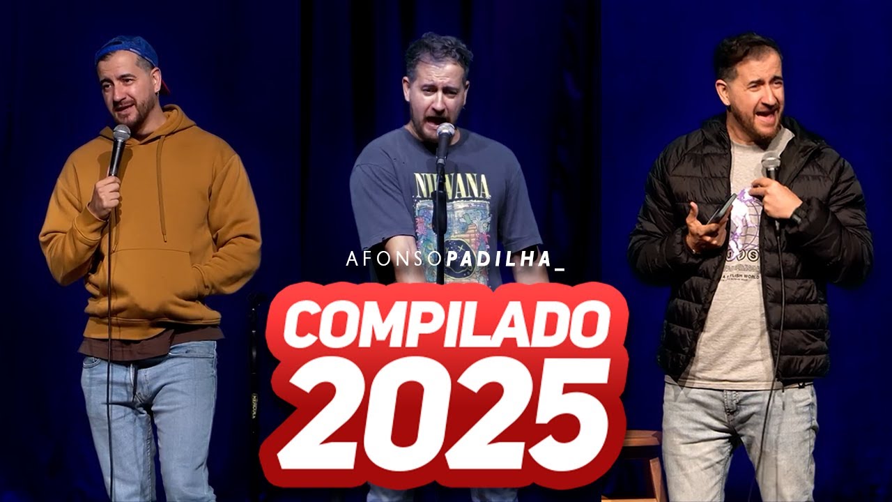AFONSO PADILHA - MELHORES VÍDEOS 2025 - COMPILADO PARTE 1 - standup comedy 