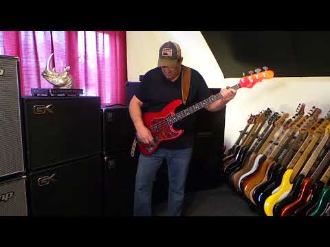 USA G&L JB4 Bass with Nordstrand/Sadowsky - Andy Irvine