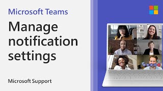 Manage notifications in Teams | Microsoft