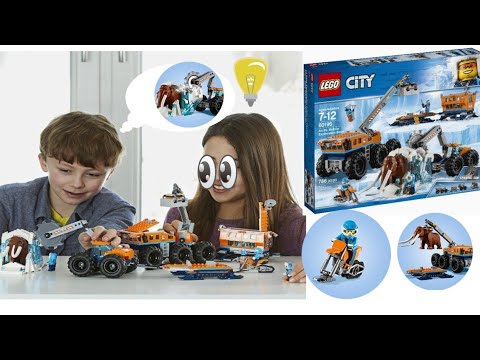 LEGO City 60195 Arctic Mobile Exploration Base! 