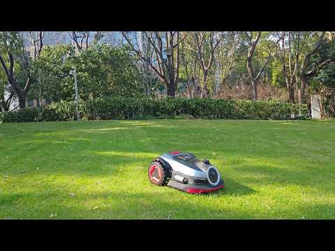 S-Shaped Mowing Paths