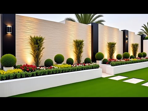 200 NEW Garden Fence Designs & Backyard Garden Wall Ideas 2025 | Modern Home Exterior Design Trends