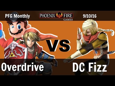 PFG Monthly: Charging In: DC Fizz (Sheik) vs. Overdrive (Link, Doc) Winners round 2