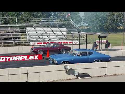 2023 Pure Stock Musclecar Drag race- 1968 Firebird vs. 1968 Chevelle SS396