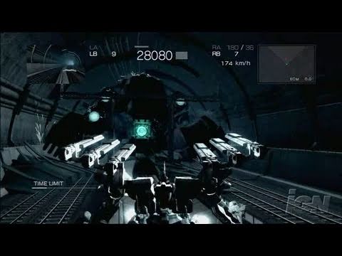 armored core 4 xbox 360 gameplay