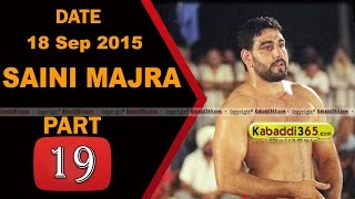 (13) Saini Majra (Mohali) Kabaddi Touranament 18 Sep 2015