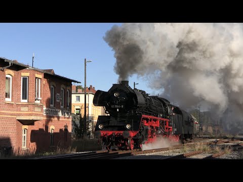 Reichsbahnflair im Osten Deutschlands | Dampf und Diesel der DDR (4K)