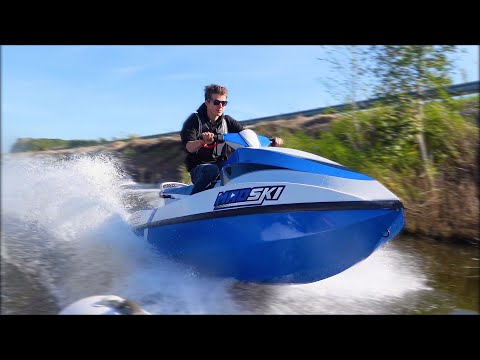 100% Homemade JET-SKI testdrive (with superbike engine)