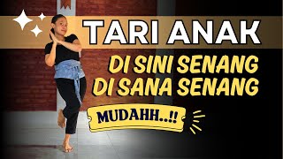 Download lagu TARI DI SINI SENANG DI SANA SENANG - Kreasi anak PAUD / TK Mudah mp3