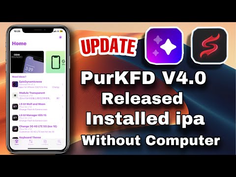 Update PurKFD v4.0 released | installing iPA  without Computer | Picasso & Misaka Package repos