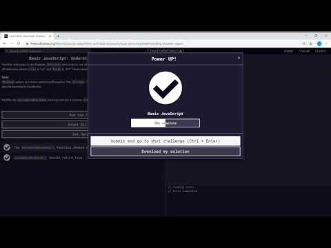 Basic Javascript 56111 Understanding Boolean Values Freecodecamp
