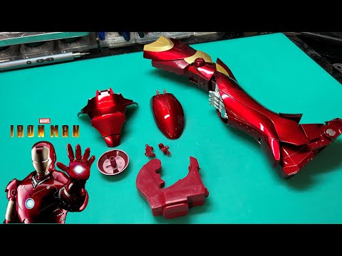 Build the Mark III Iron Man Armour - Stages 63-66