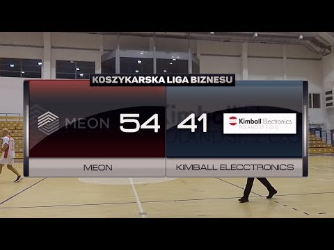 Meon vs Kimball Electronics - X kolejka - II Liga Poznań - Koszykarska Liga Biznesu