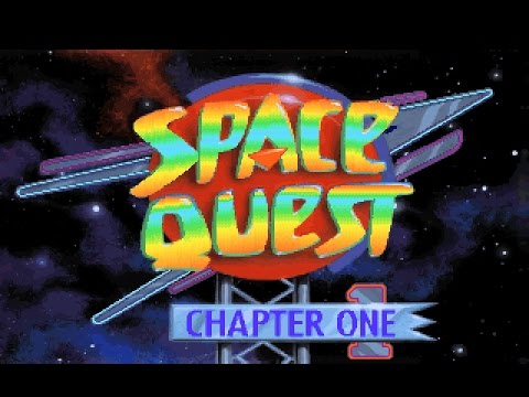 Space Quest (VGA).  Полное прохождение без комментариев.