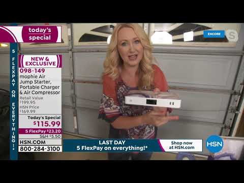 HSN | Electronics On The Go featuring Mophie 05.02.2021 - 05 AM