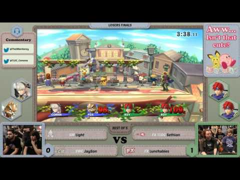 AITC - Light + JaySon vs Sethlon + Lunchables - Losers Finals Smash 4