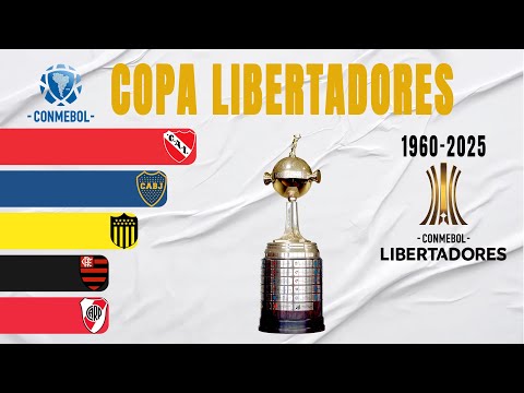 CONMEBOL Copa Libertadores All Winners (1960-2025)