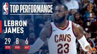 LeBron James - Cleveland Cavaliers - Donovan Mitchell - Utah Jazz