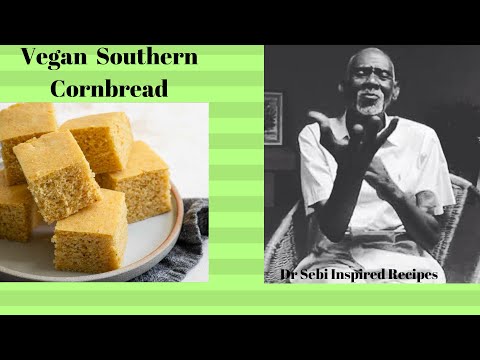 How to make Vegan Southern Style Cornbread Muffins Dr Sebi Approved