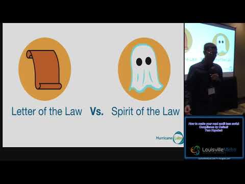 Compliance Audit00 How to make your next audit less awful Compliance by Default Tom Kopchak