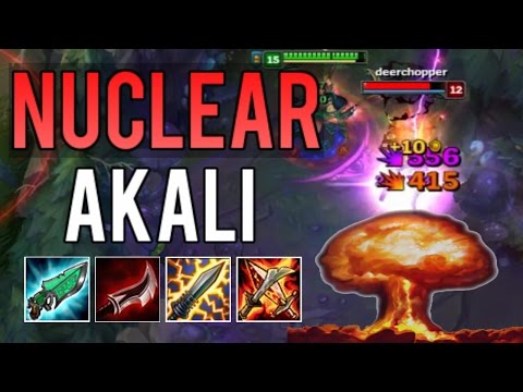 NUCLEAR ONE-SHOT AKALI BUILD IS EXPLOSIVE (AKALI BUILD CHALLENGE) | League of Legends