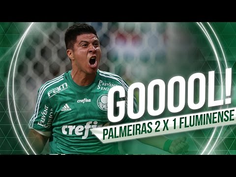 GOLS - Palmeiras 2 x 1 Fluminense - Brasileirão 2015