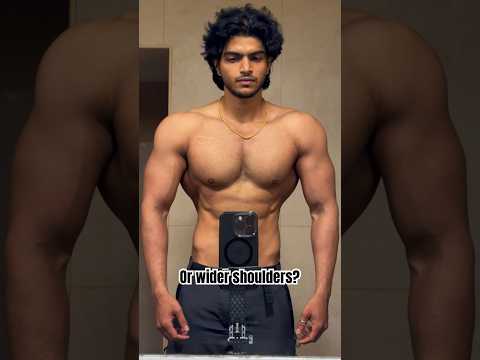 Big traps or wider shoulders? #shorts #fitness#gym