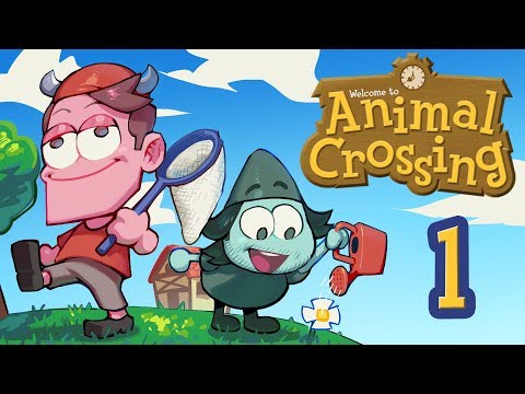 SuperMega Plays ANIMAL CROSSING - EP 1: Borat