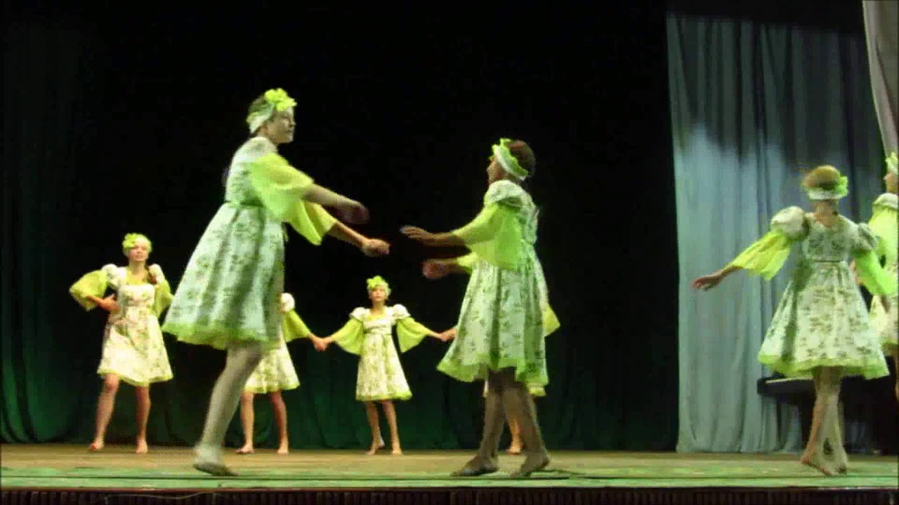 4. Ансамбль танца Школьные годы    "Ай лю ли"